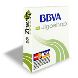 Pasarela de pago BBVA para JigoShop